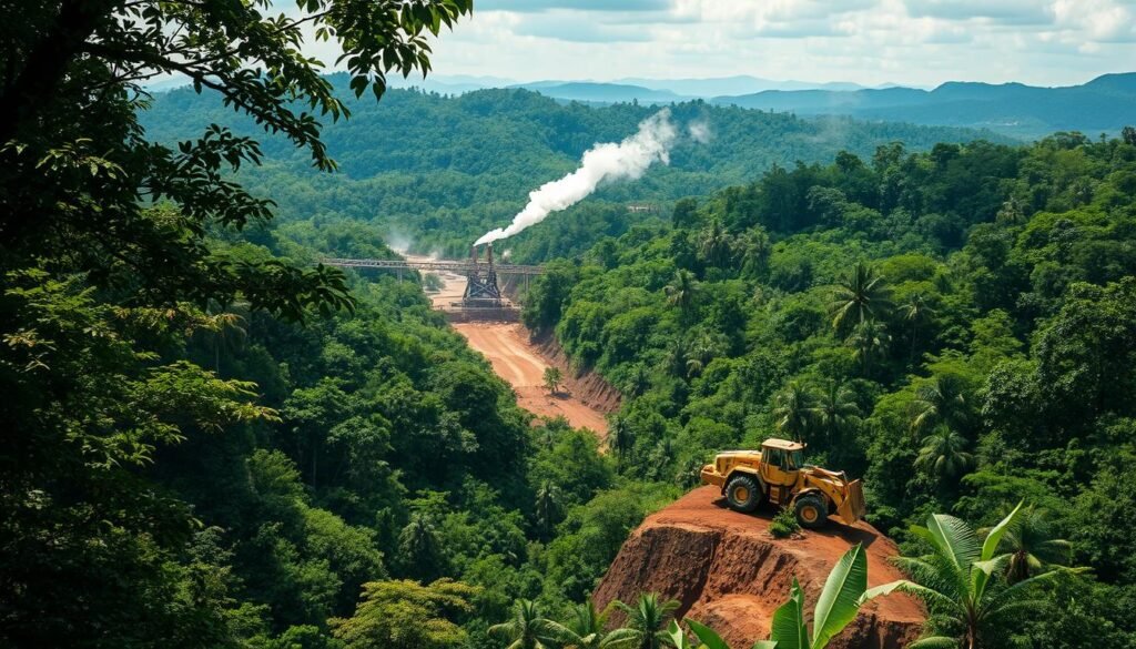 Dampak Pertambangan Terhadap Hutan