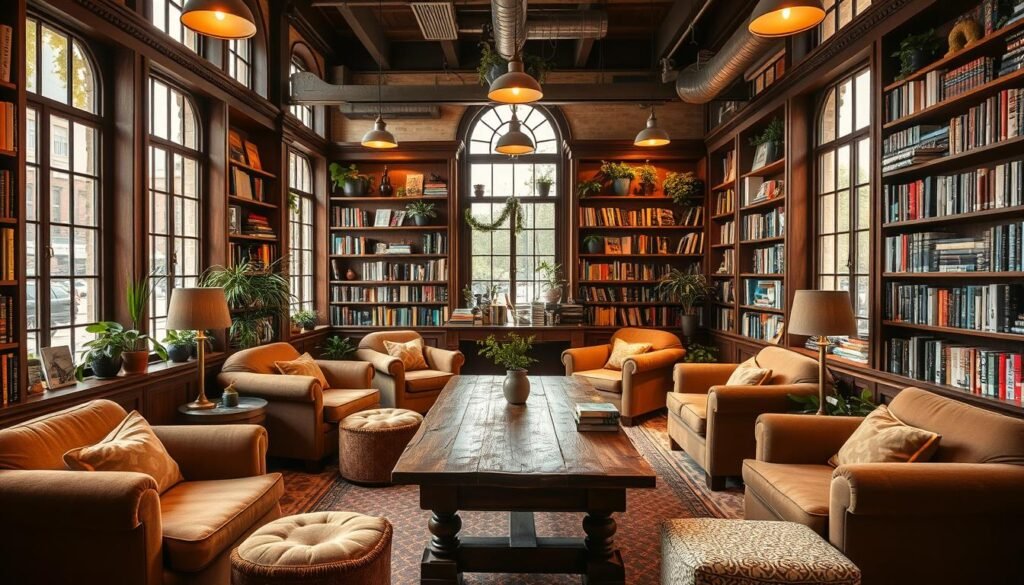 Ruang Membaca Kafe Literasi