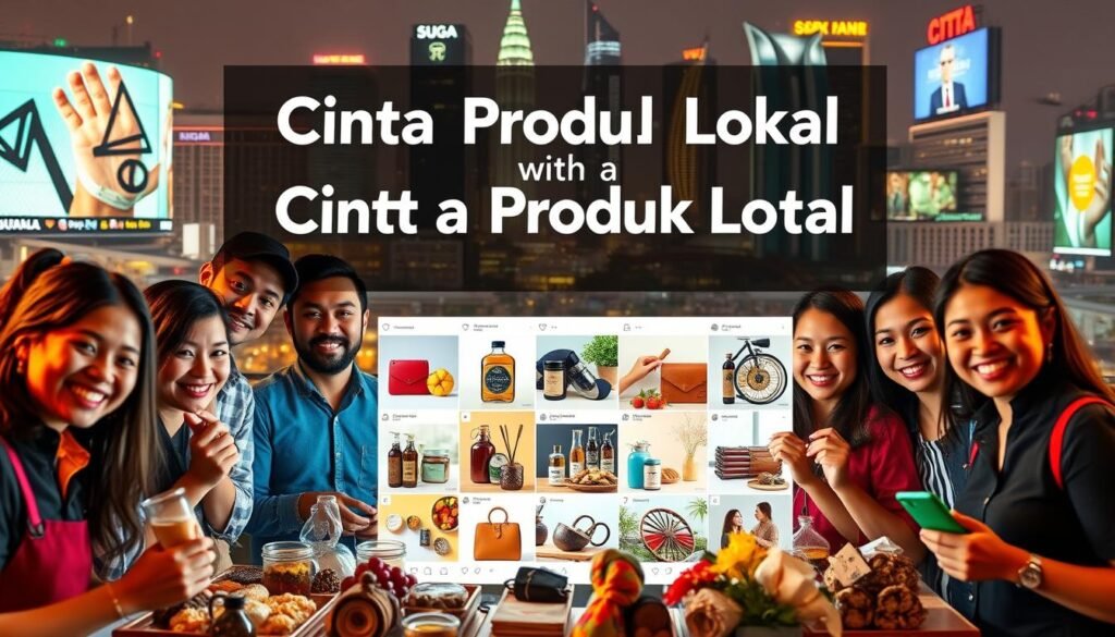 kampanye media sosial produk lokal