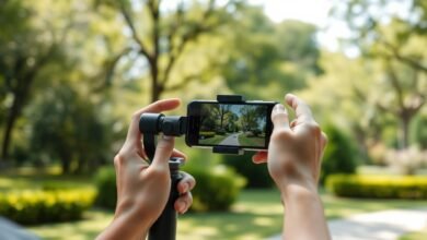 rekam video dengan stabilizer android