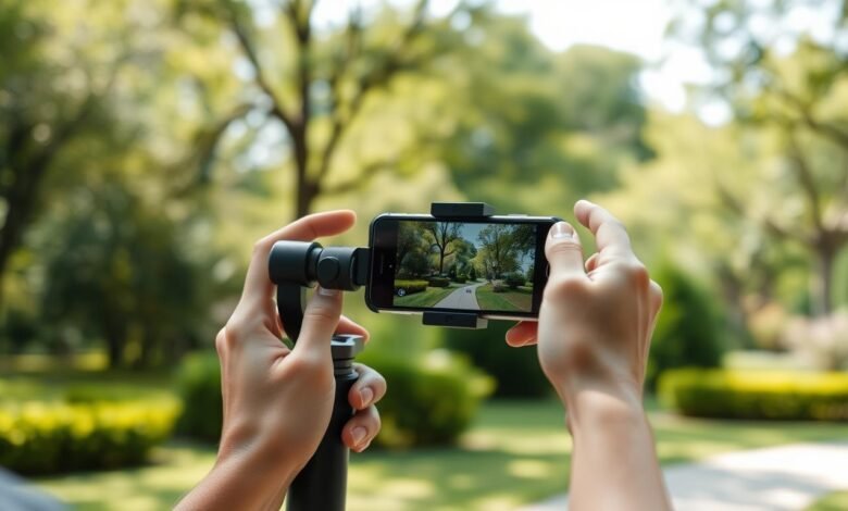 rekam video dengan stabilizer android